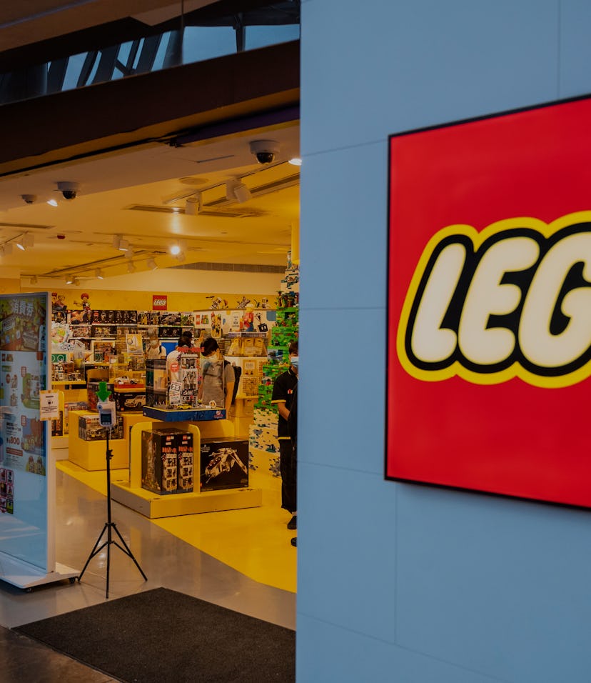 HONG KONG, CHINA - 2021/08/23: Danish toy brand Lego official store seen in Hong Kong. (Photo by Bud...