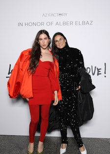 Scout LaRue Willis and Demi Moore attend the "Love Brings Love" Show