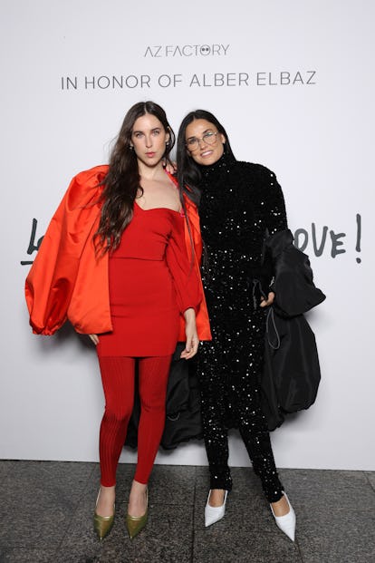 Scout LaRue Willis and Demi Moore attend the "Love Brings Love" Show