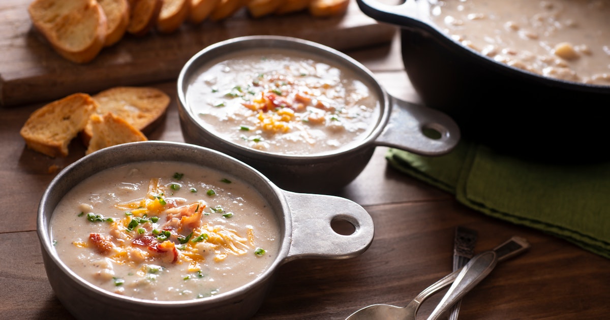 How To Make TikTok's Viral CrockPot Potato Soup Recipe For Cozy Days