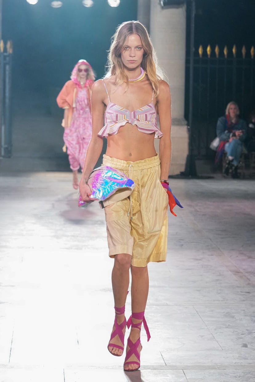 Paris Fashion Week 2021 shows did not disappoint with the reemergence of retro trends from cut-outs …