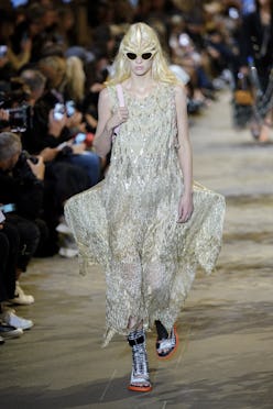 dress louis vuitton runway