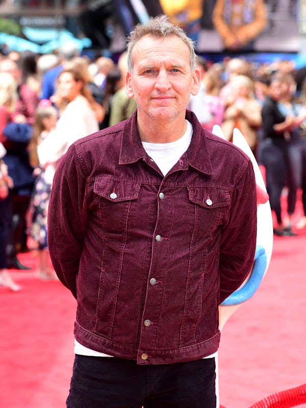 Christopher Ecclestone attending the Toy Story 4 Premiere at Odeon Luxe, Leicester Square, London. (...