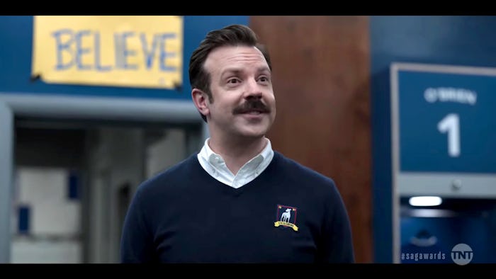Jason Sudeikis' 5-year-old  daughter, Daisy, shaved off his famous Ted Lasso mustache.