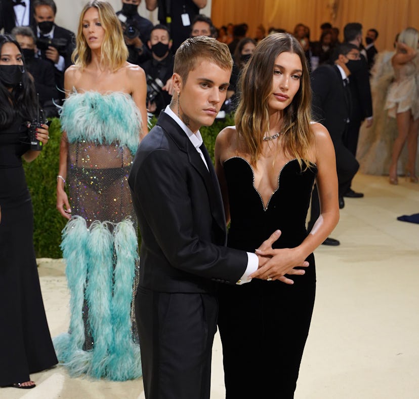 Justin Bieber and Hailey Baldwin spark pregnancy rumors at the Met Gala.