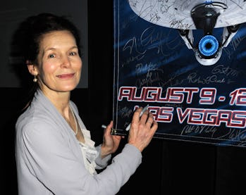 LAS VEGAS, NV - AUGUST 12: Actress Alice Krige participates in the 11th Annual Official Star Trek ...