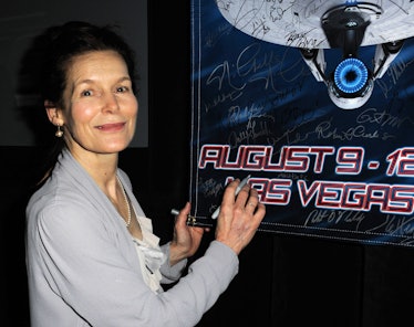 LAS VEGAS, NV - AUGUST 12:  Actress Alice Krige  participates in the 11th Annual Official Star Trek ...