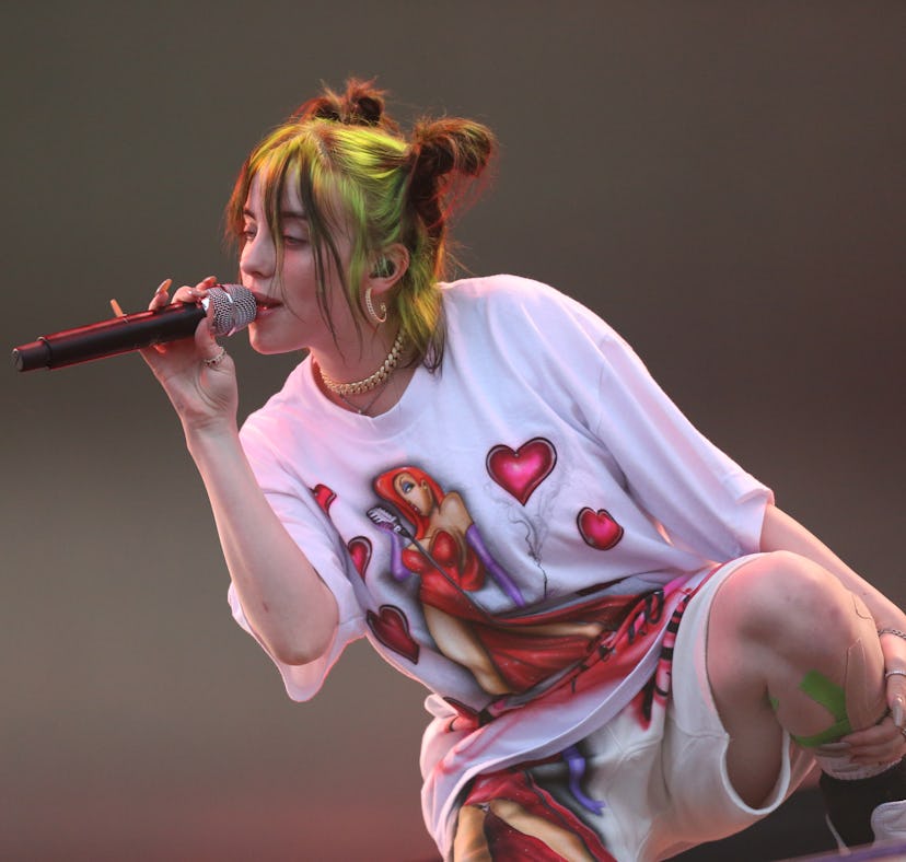 STRADBALLY, IRELAND - AUGUST 30: Billie Eilish performs on stage during Electric Picnic Music Festiv...