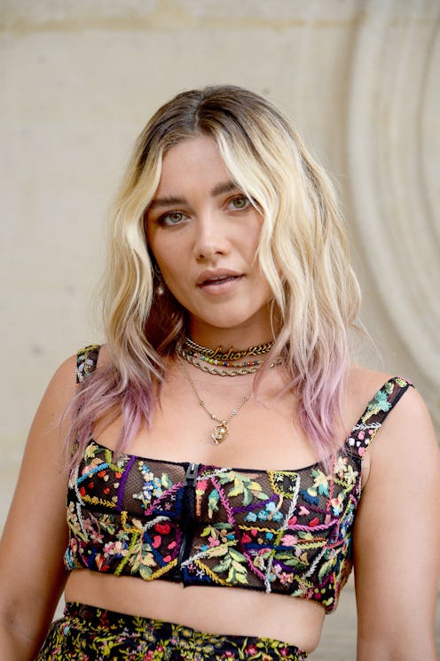 PARIS, FRANCE - JULY 05: Florence Pugh attends the Christian Dior Haute Couture Fall/Winter 2021/202...