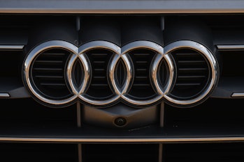 Audi logo seen on an Audi car outside an Audi dealership in South Edmonton. 
On Wednesday, 24 August...