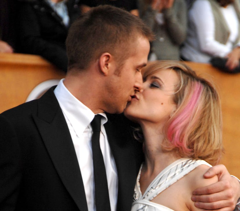 Ryan Gosling and Rachel McAdams during 13th Annual Screen Actors Guild Awards - Arrivals at Shrine A...
