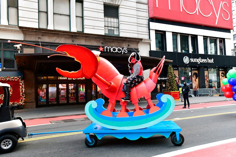 NEW YORK, NEW YORK - NOVEMBER 24: A view of the Rocking Lobster at the 94th Annual Macy's Thanksgivi...