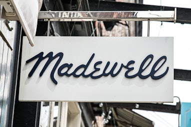 NEW YORK, NEW YORK - MAY 19: Madewell is closed during the COVID-19 pandemic on May 19, 2020 in New ...