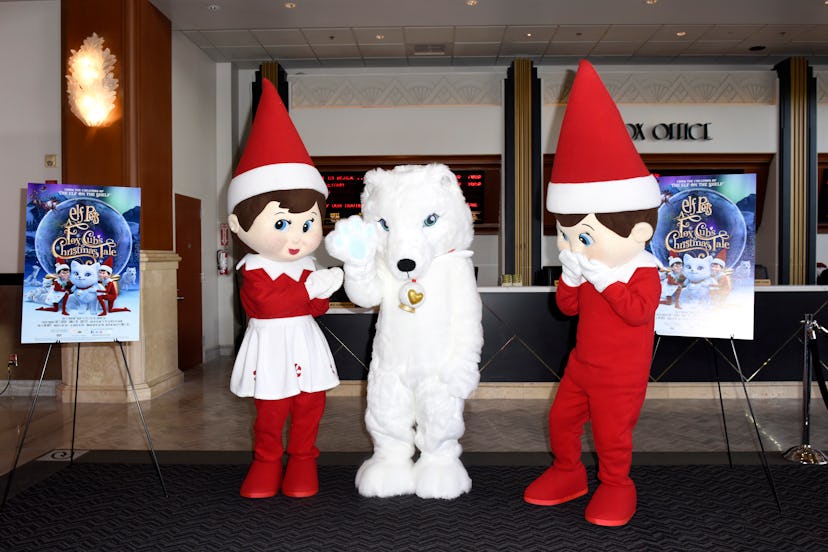 LOS ANGELES, CALIFORNIA - JUNE 18: Characters attend The Elf on the Shelf advance screening of "Elf ...