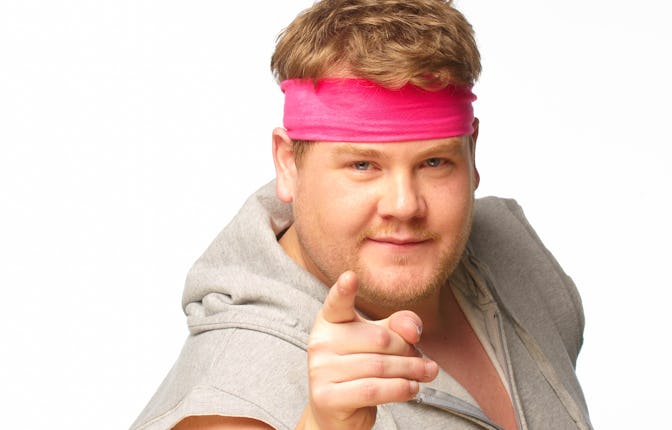 LONDON - 14th February 2010: James Corden takes part in Sport Relief 2010, on 14th February 2010 in ...