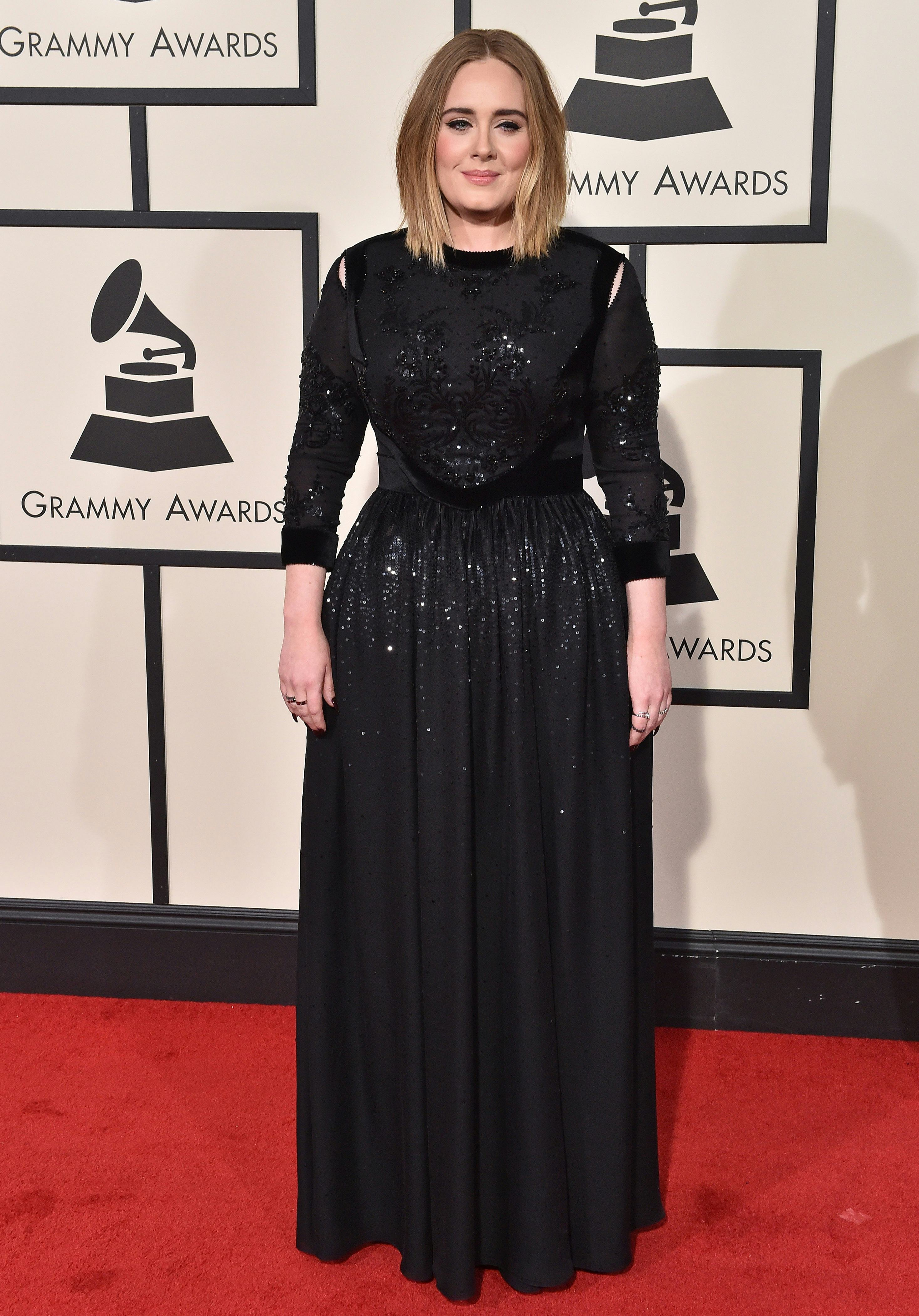Adele red carpet dresses online