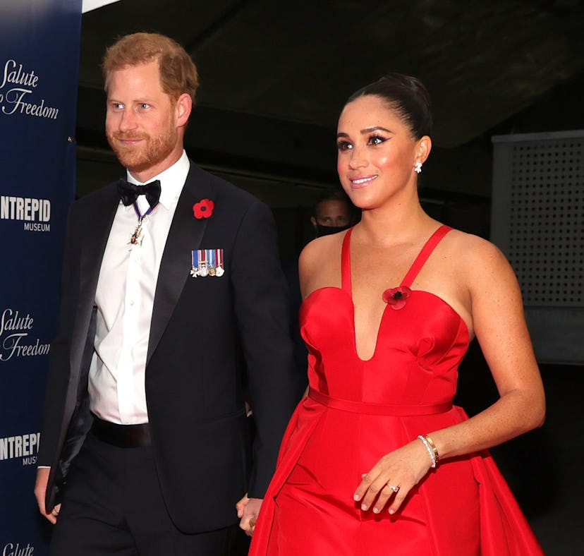 Prince Harry and Meghan Markle's red carpet body language was full of meaning.