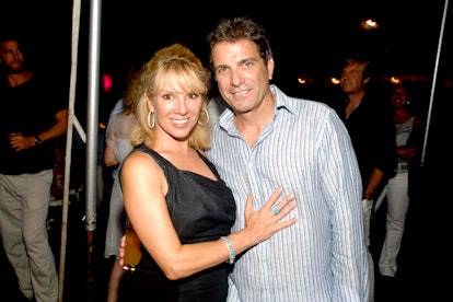 Ramona and Mario Singer attend a fundrasier on July 9th, 2010 in Southampton, New York.