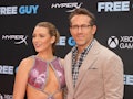 NEW YORK, NEW YORK - AUGUST 03: Blake Lively and Ryan Reynolds attend the World Premiere of 20th Cen...