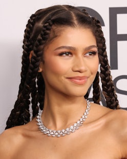 NEW YORK, NEW YORK - NOVEMBER 10: Zendaya Coleman attends the 2021 CFDA Awards at The Seagram Buildi...