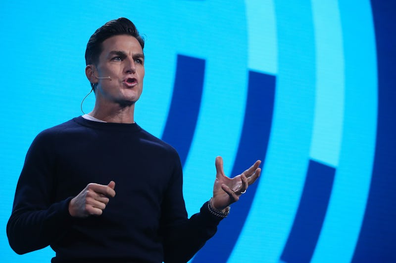 LOS ANGELES, CA - JUNE 09:  EA CEO Andrew Wilson speaks on-stage during the Electronic Arts EA Play ...