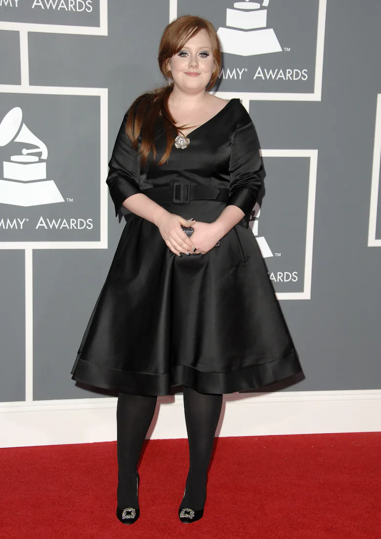 adele red carpet dresses Adele Wore Valentino & Marianna Senchina On Stage At The BRIT Awards 2022