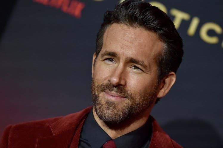 LOS ANGELES, CALIFORNIA - NOVEMBER 03: Ryan Reynolds attends the World Premiere of Netflix's "Red No...