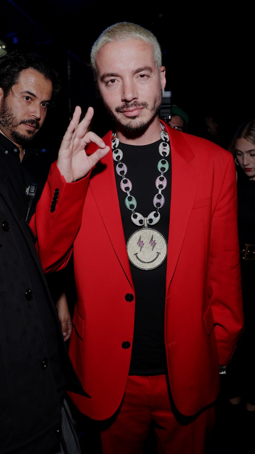 MEXICO CITY, MEXICO - MARCH 05: J Balvin attends the 2020 Spotify Awards at the Auditorio Nacional o...