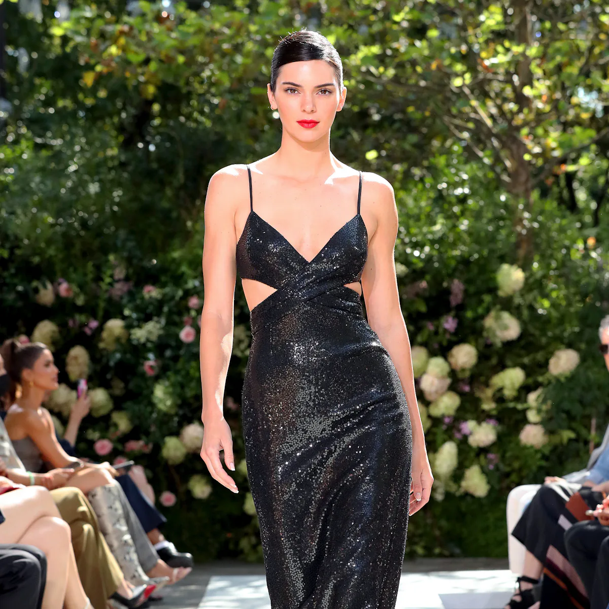 Kendall Jenner's Cutout Wedding Guest Dress Was A Risky Choice Kendall Jenner's Cutout Wedding Guest Dress Was A Risky Choice