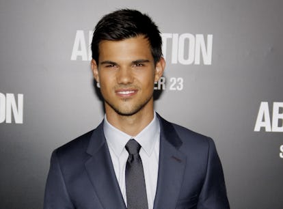 Taylor Lautner attends the Los Angeles premiere of Abduction. In November 2021, he proposed to longt...