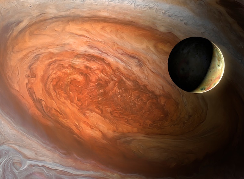 Jupiter's moon Io crosses in front of the planet's storm. What planet rules Sagittarius? Here's how ...