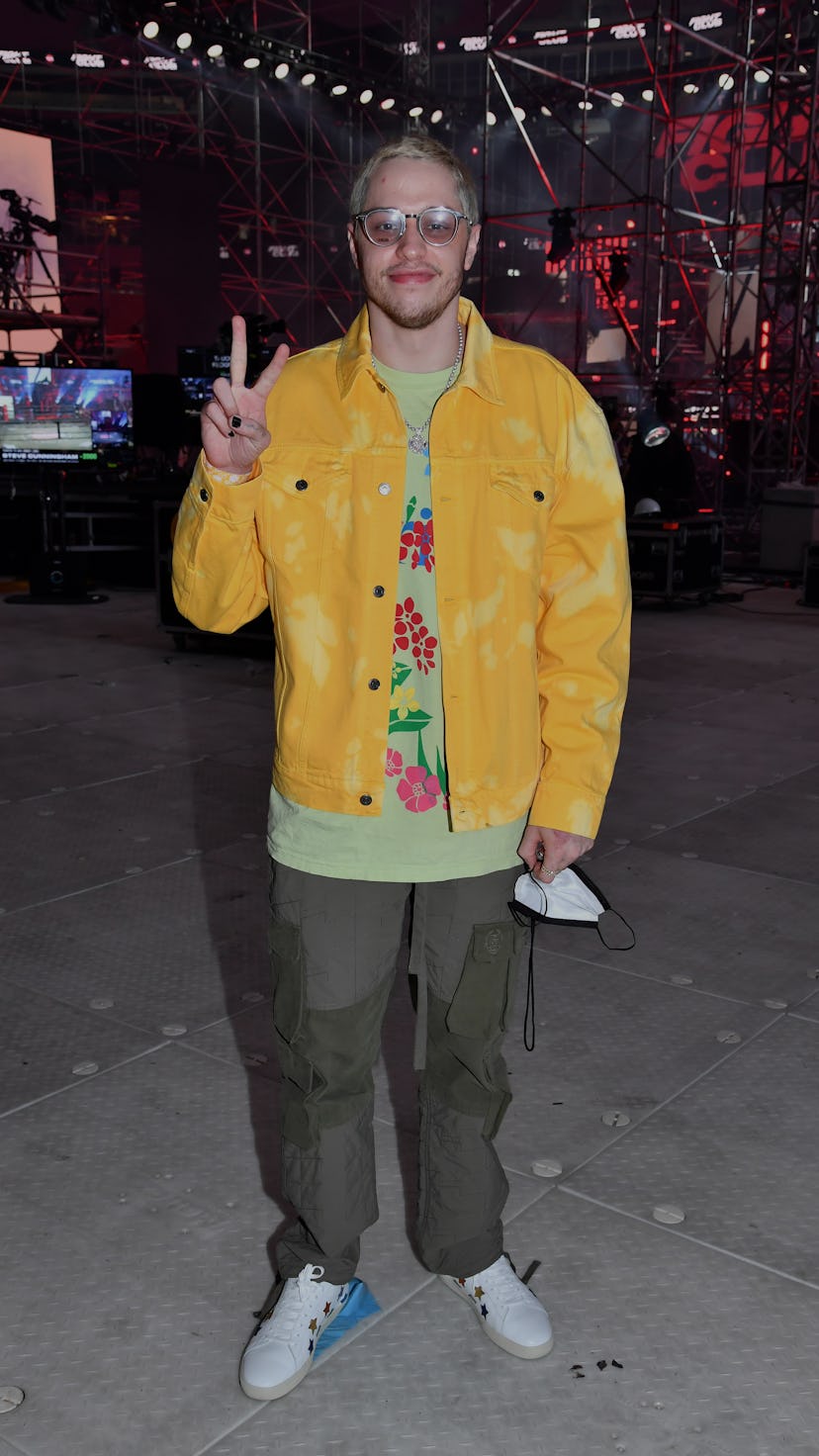 ATLANTA, GEORGIA - APRIL 17: Pete Davidson attends the Triller Fight Club: Jake Paul v Ben Askren at...