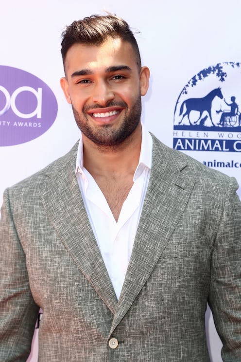Sam Asghari responds to a 'NYT' profile about him. (Photo by Tommaso Boddi/Getty Images)