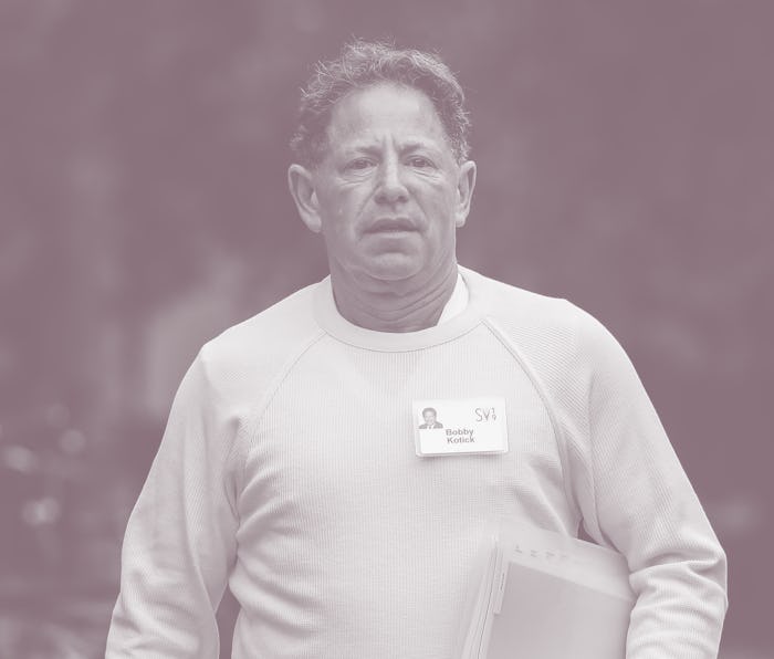 SUN VALLEY, ID - JULY 10: Bobby Kotick, chief executive officer of Activision Blizzard, attends the...