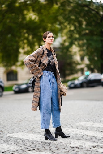 Why The Trouser Jeans Trend Is Having A Moment Right Now