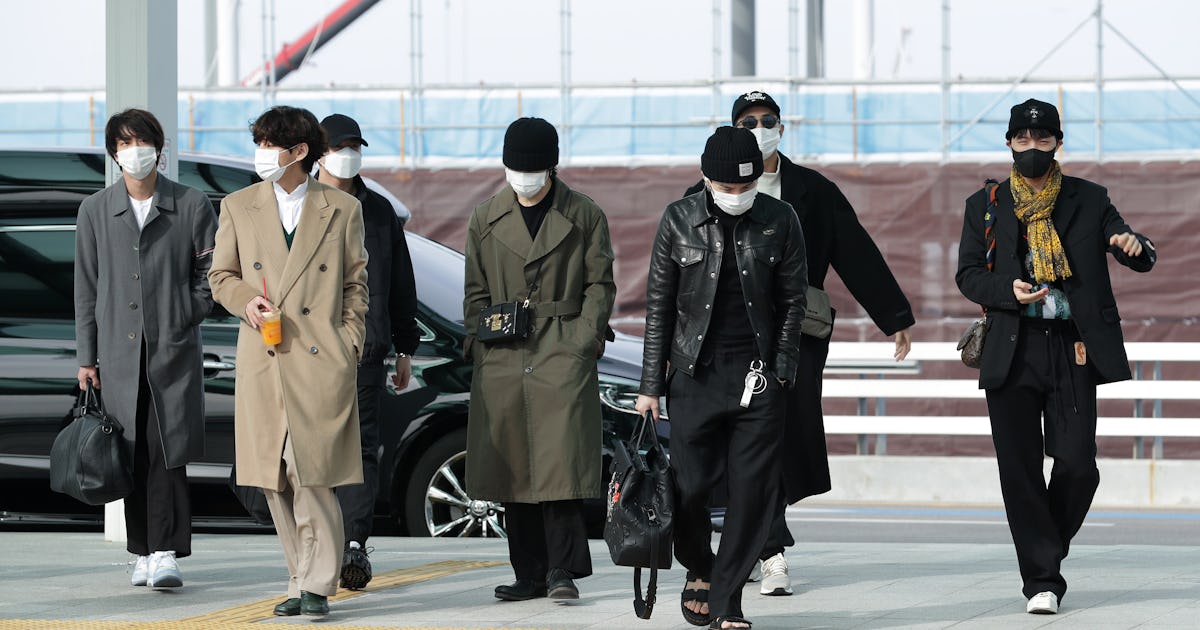 BTS' Airport Outfits Are Giving Us Travel Style Inspiration