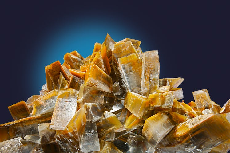 Baryte mineral; habitat: Grube Clara, Black Forest, Germany; size: 10 cm.