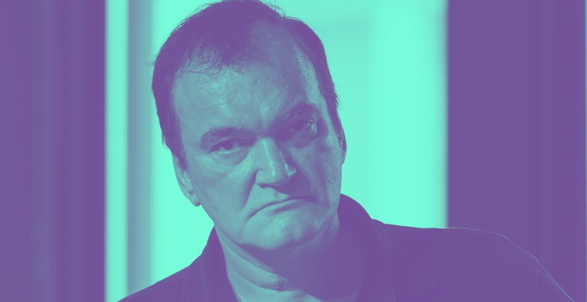 NEW YORK, NEW YORK - NOVEMBER 02: Quentin Tarantino speaks at panel discussion on "Pulp Fiction" NFT...