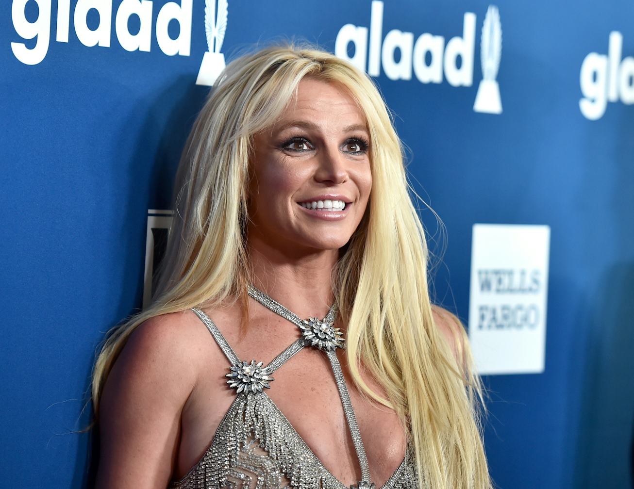 BEVERLY HILLS, CA - APRIL 12: Honoree Britney Spears attends the 29th Annual GLAAD Media Awards at ...