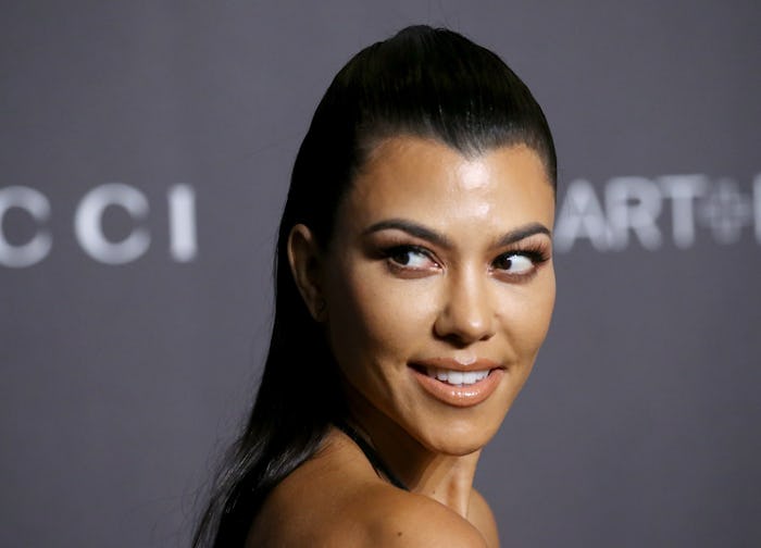 LOS ANGELES, CALIFORNIA - NOVEMBER 03: Kourtney Kardashian attends the 2018 LACMA Art + Film Gala he...