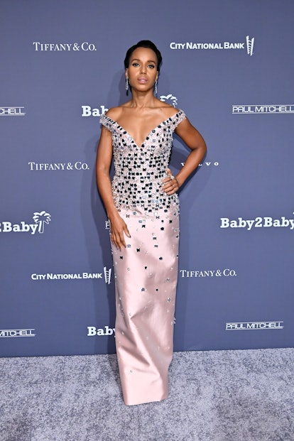 Kerry Washington wears Prada at 2021 Baby2Baby Gala.