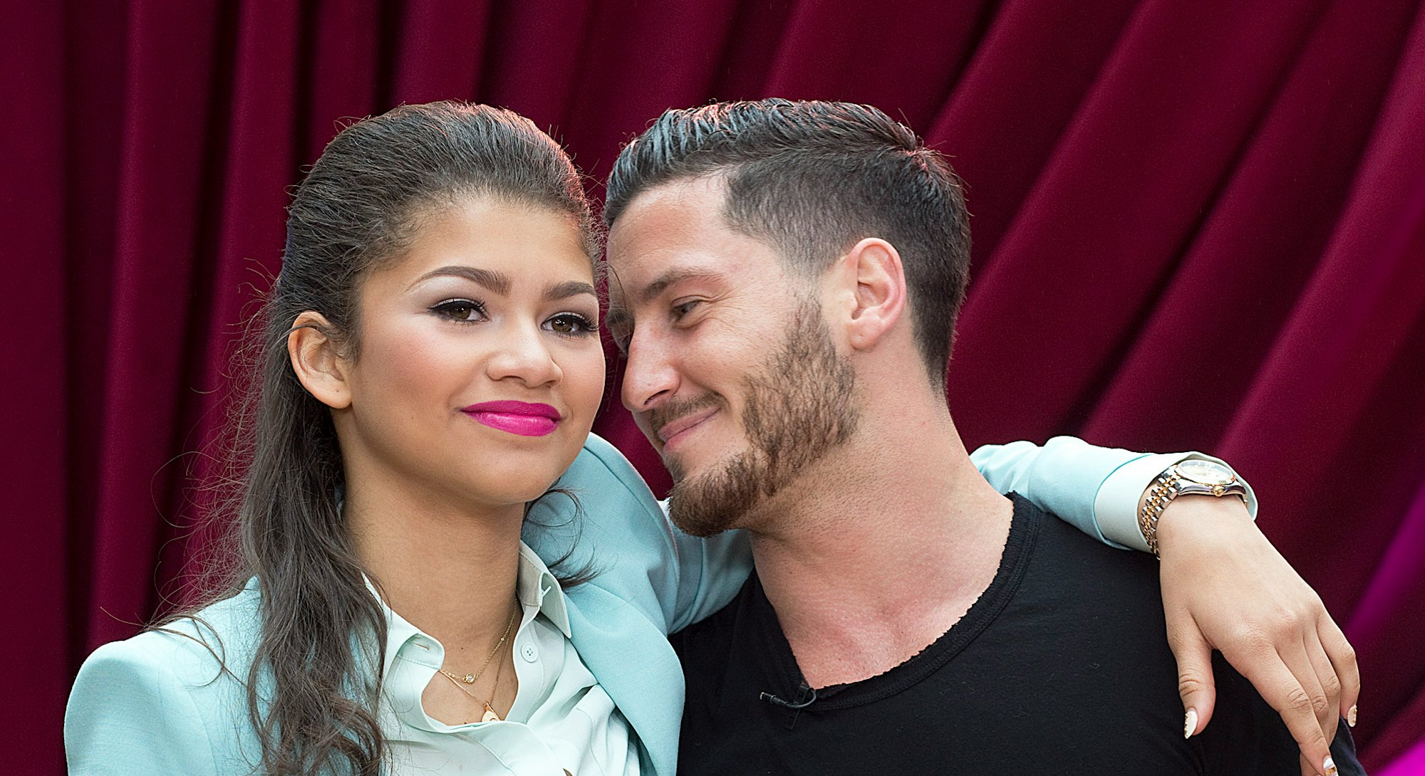Zendaya Coleman and Val Chmerkovskly from 'Dancing With the Stars' in 2013.
