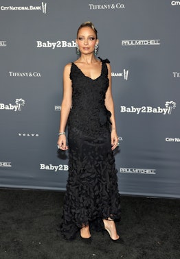 Nicole Richie wears vintage Dior couture at the 2021 Baby2Baby Gala.