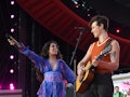 Camila Cabello and Shawn Mendes perform at the Global Citizen Festival. In November 2021, the two de...