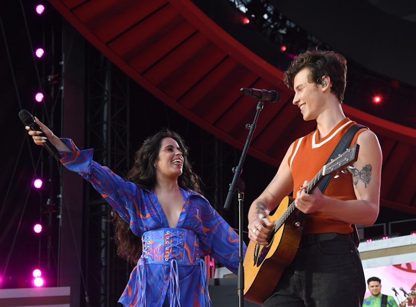 Camila Cabello and Shawn Mendes perform at the Global Citizen Festival. In November 2021, the two de...