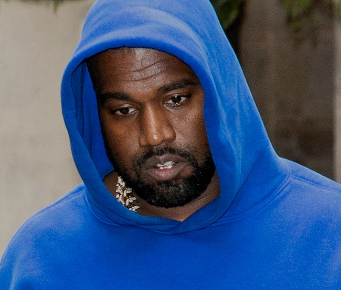 PARIS, FRANCE - MARCH 02: Kanye West is seen on March 02, 2020 in Paris, France. (Photo by Marc Pias...