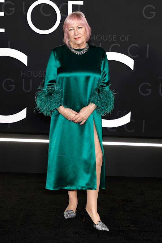 Janty Yates at 'House of Gucci' Los Angeles premiere.