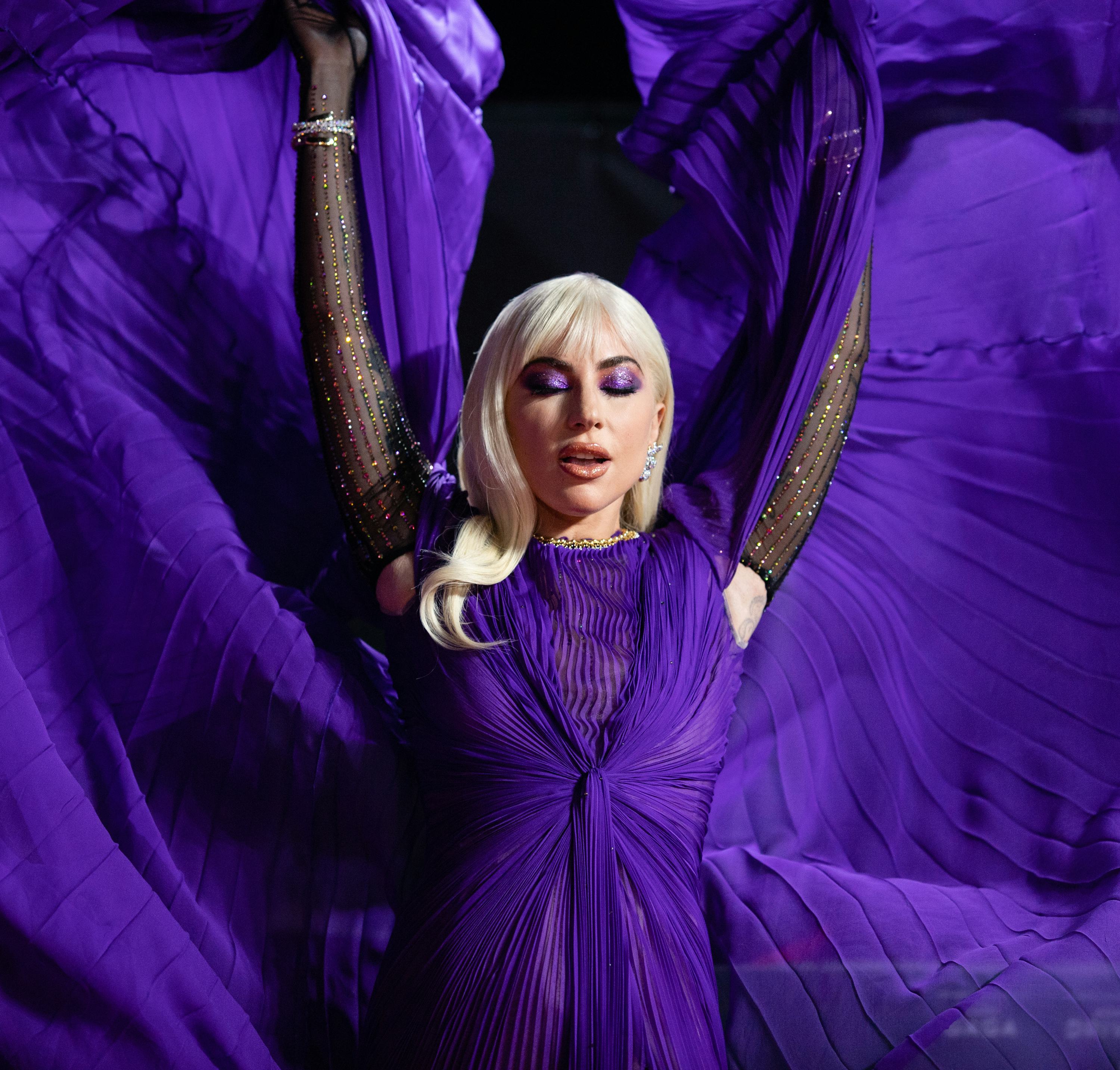 Lady Gaga's 'House Of Gucci' premiere dresses were a sight to behold. Ahead, see her most memorable ...