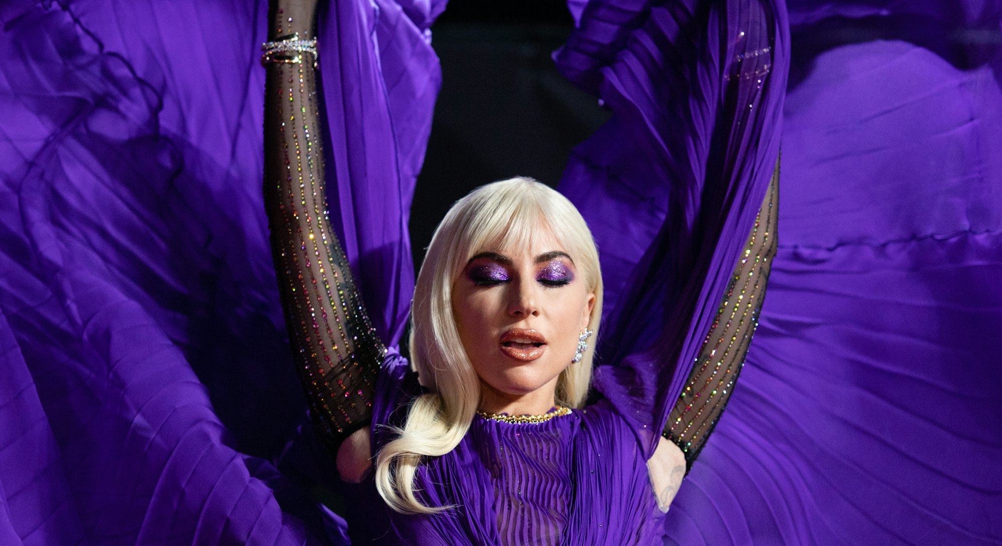 Lady Gaga's 'House Of Gucci' premiere dresses were a sight to behold. Ahead, see her most memorable ...