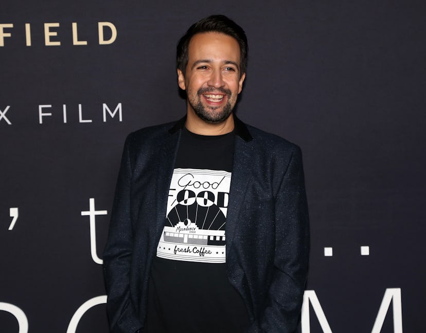 Lin-Manuel Miranda makes a cameo appearance in Tick Tick Boom, one of many Broadway celebrities in t...